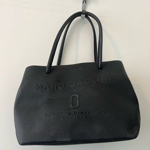 MARC Jacobs Mini Leather Logo Shopper Tote